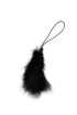 Стэк с перьями  SCANDAL BLACK FEATHER черный