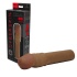 1008497 BX TS / Насадка удлинитель CyberSkin- 4 inch Xtra Thick Transformer Penis Extension™, Dark