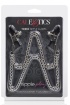 Зажимы на соски NIPPLE PLAY TIERED NIP CLAMPS  с цепочкой