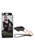 Ошейник-воротничок Entice Chelsea Collar with Leash с поводком-цепью черный