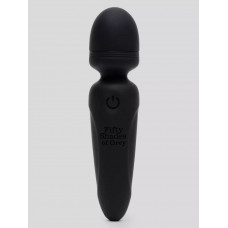 Черный мини-wand Sensation Rechargeable Mini Wand Vibrator - 10,1 см.