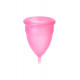 Розовая менструальная чаша - размер L