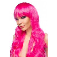 Ярко-розовый парик Акэйн